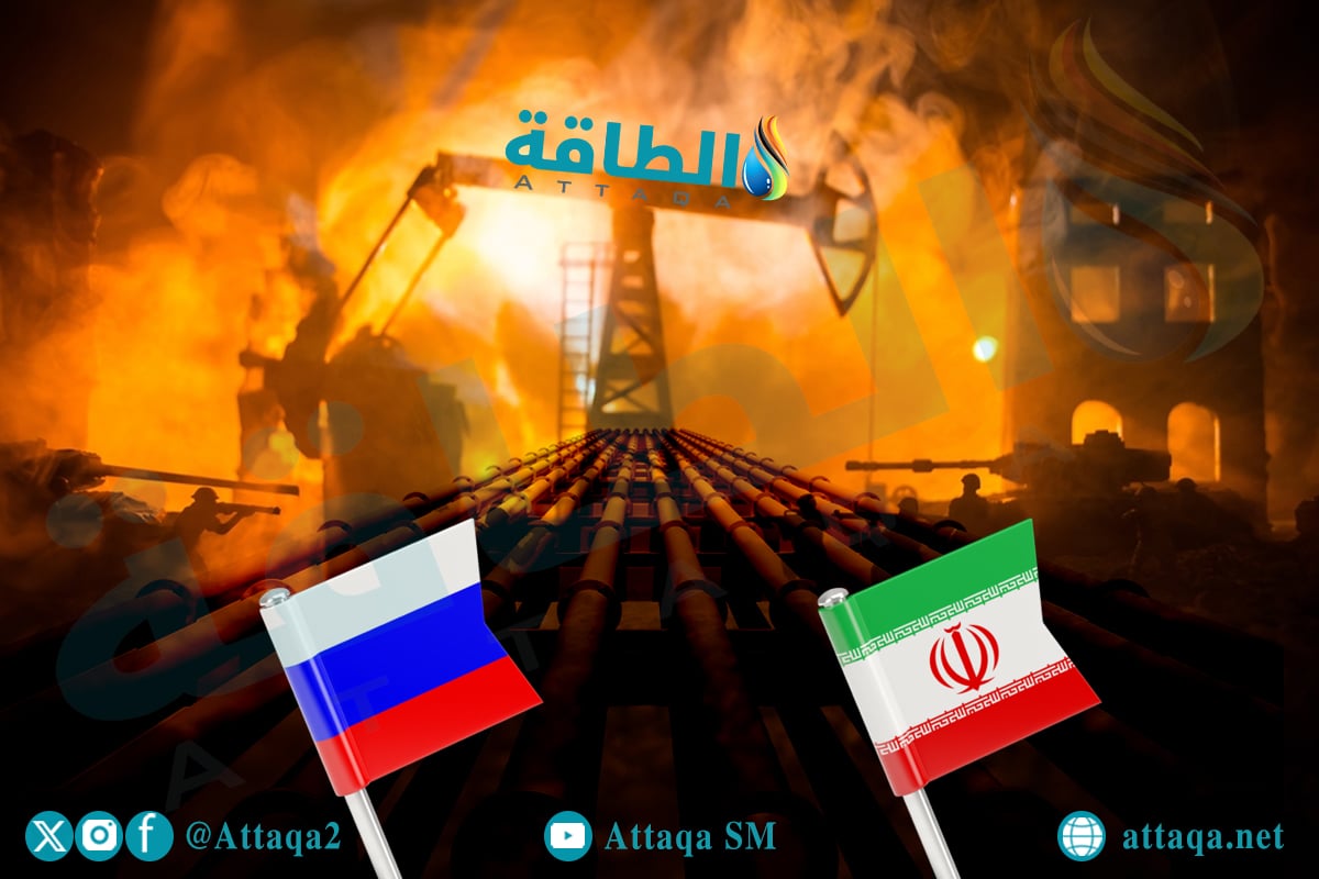 خطوط أنابيب النفط والغاز الروسية الإيرانية