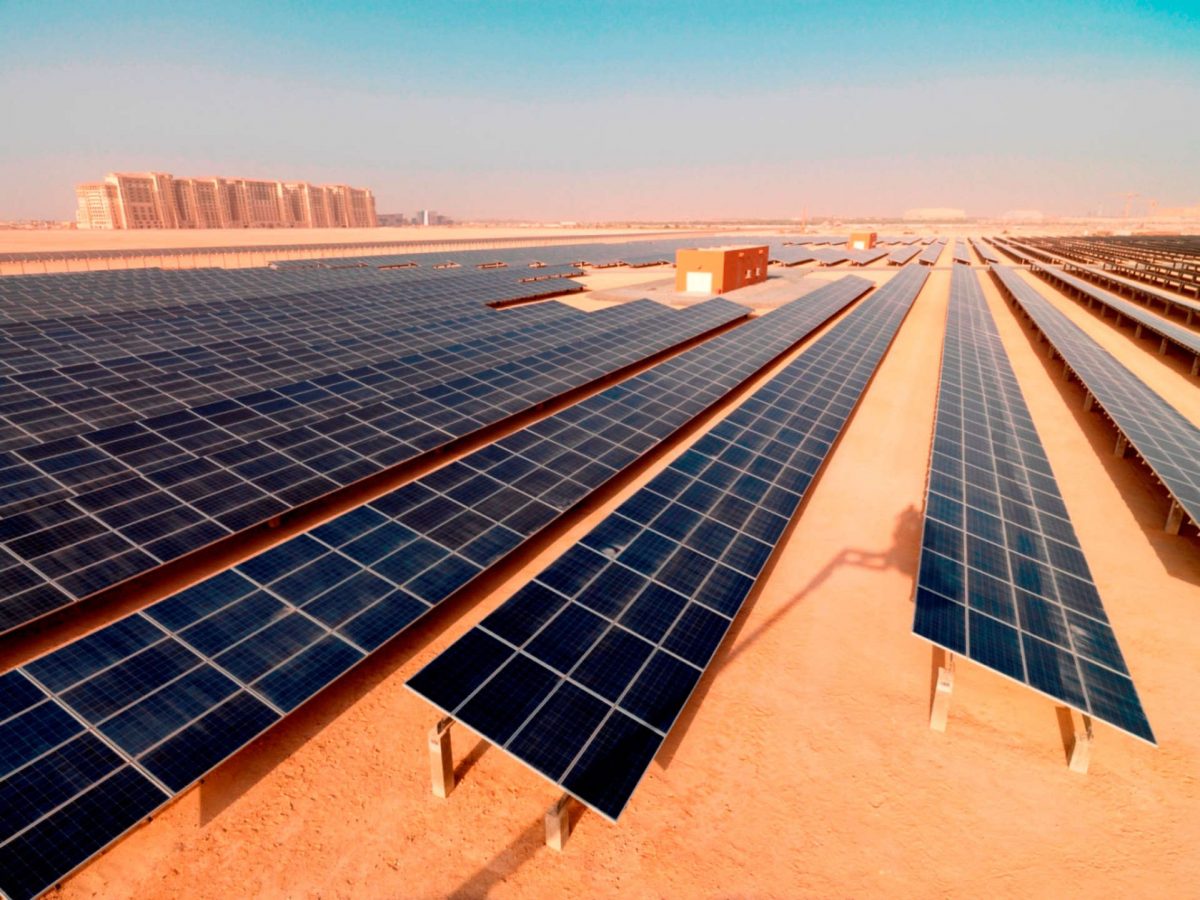 مشروعات الطاقة الشمسية في الشرق الأوسط