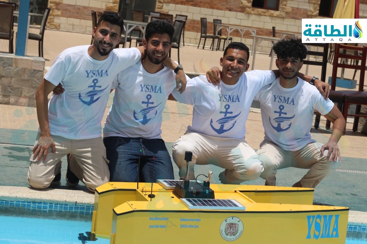 طلاب من جامعة فاروس يتوصلون لتصميم سفينة مسيرة تعمل بالطاقة الشمسية