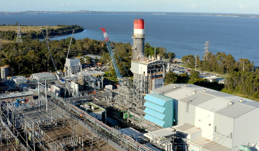 محطة كهرباء تالاوارا بي قيد الإنشاء في أستراليا