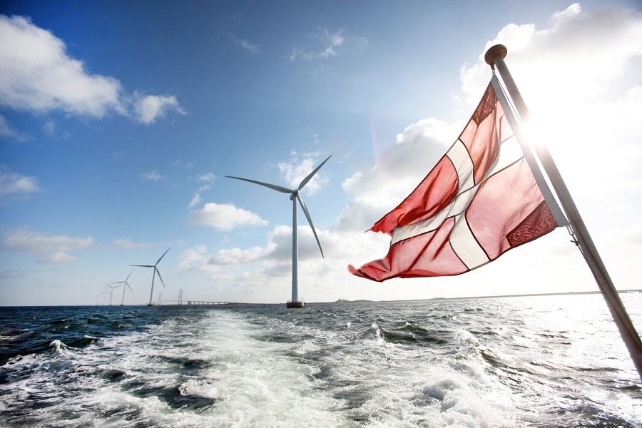 الرياح البحرية في الدنمارك