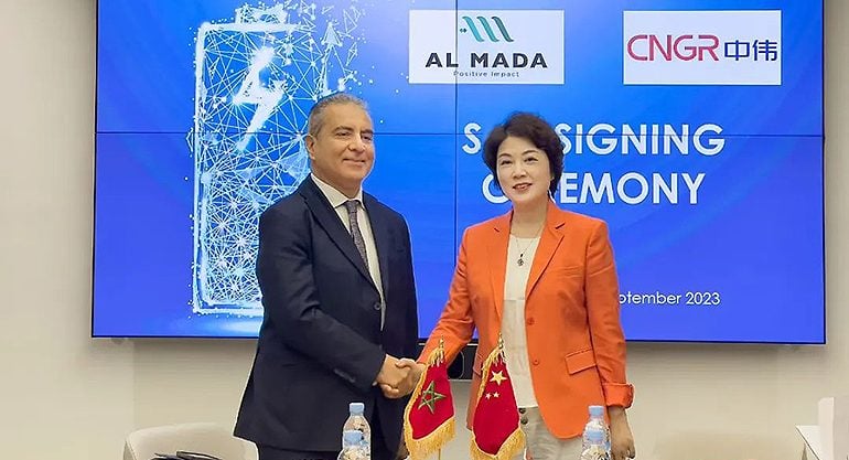 الاتفاق بين شركة سي إن جي آر الصينية ومجموعة المدى المغربية