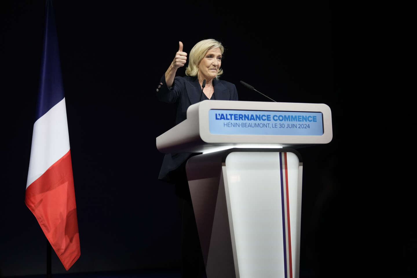 زعيمة اليمين المتطرف في فرنسا ماريان لوبن