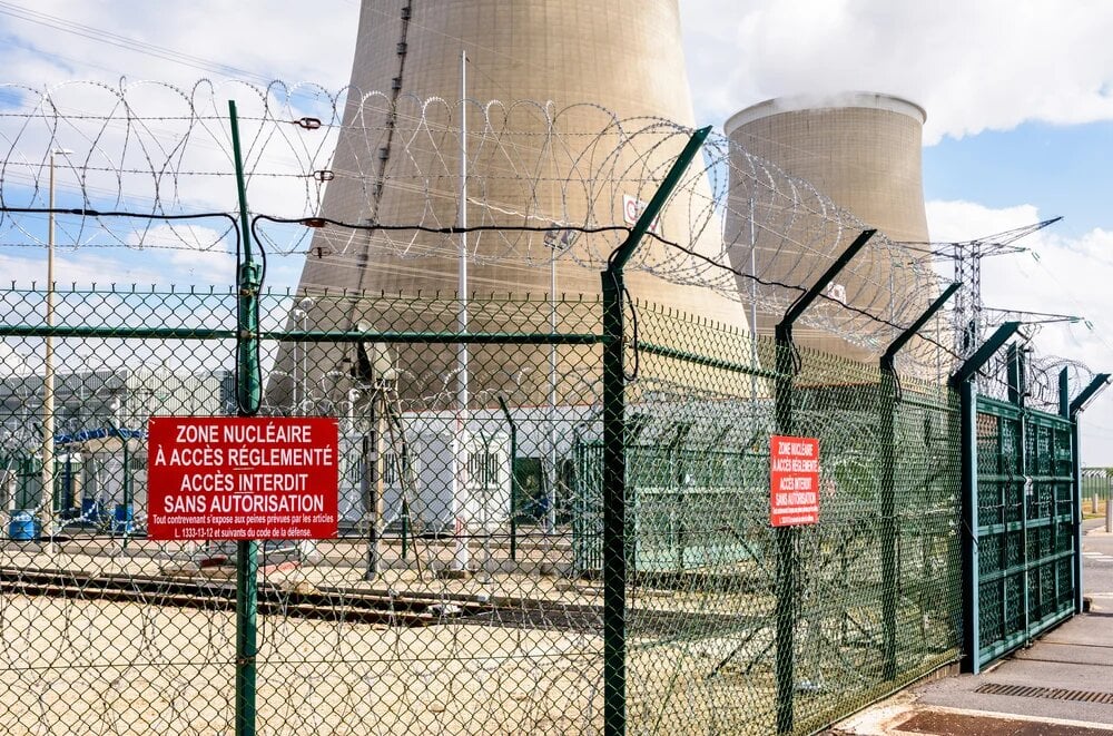 إحدى محطات الطاقة النووية في فرنسا 