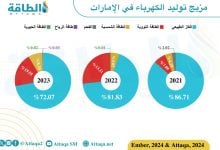 Photo of مزيج توليد الكهرباء في الإمارات.. تغير لافت تقوده الطاقة النووية (إنفوغرافيك)