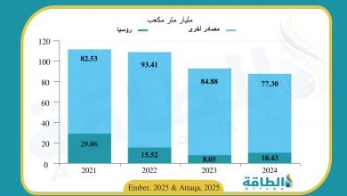 Photo of انخفاض استهلاك الغاز لتوليد الكهرباء في الاتحاد الأوروبي.. وهذه حصة إمدادات روسيا