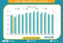 Photo of إنتاج البحرين من الغاز الطبيعي يهبط إلى أقل مستوى في عامين