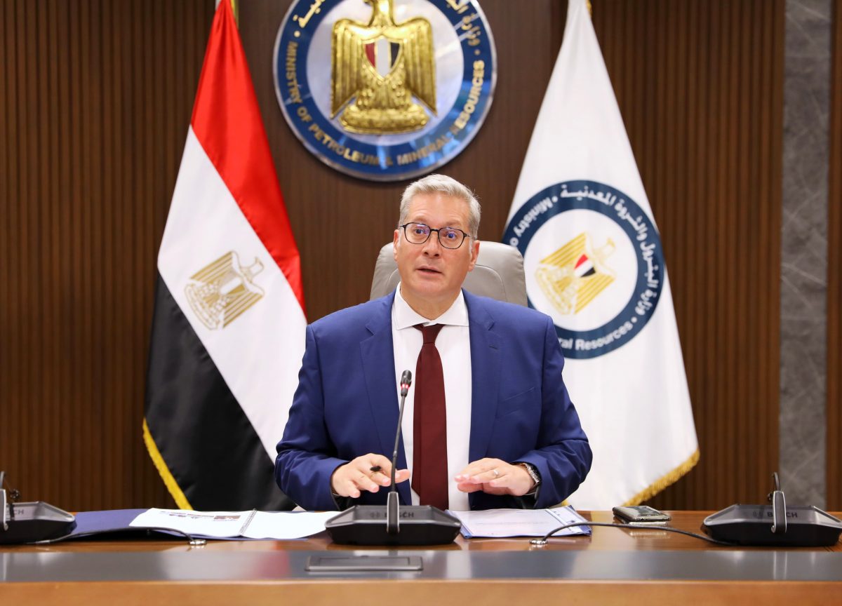 وزير البترول والثروة المعدنية كريم بدوي