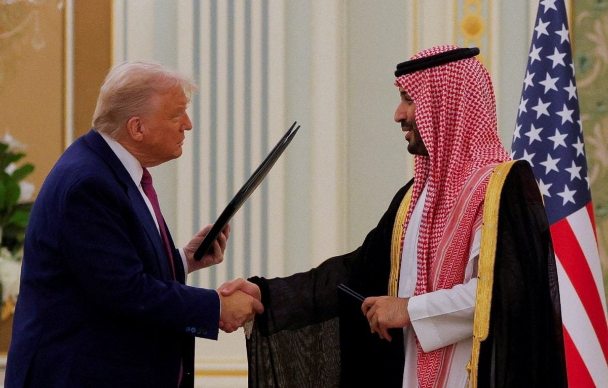 ولي العهد السعودي الأمير محمد بن سلمان والرئيس الأميركي دونالد ترمب