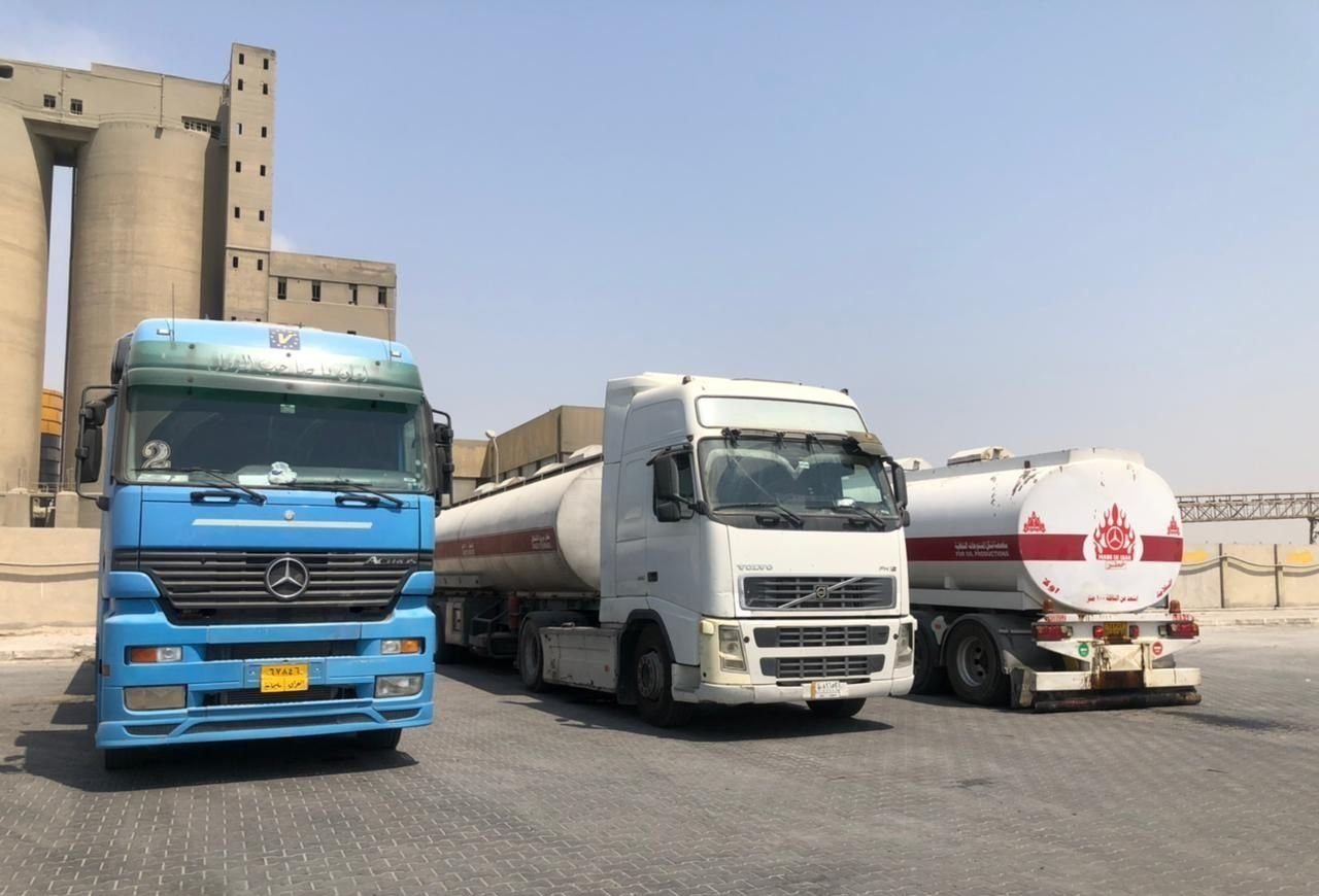 جانب من الصهاريج الخاصة لبرنامج التتبع