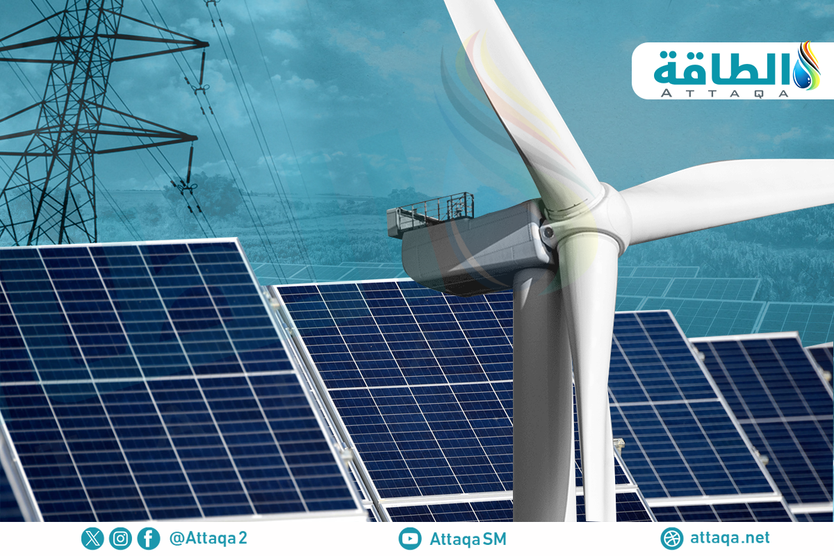 سعة الطاقة المتجددة في الدول العربية