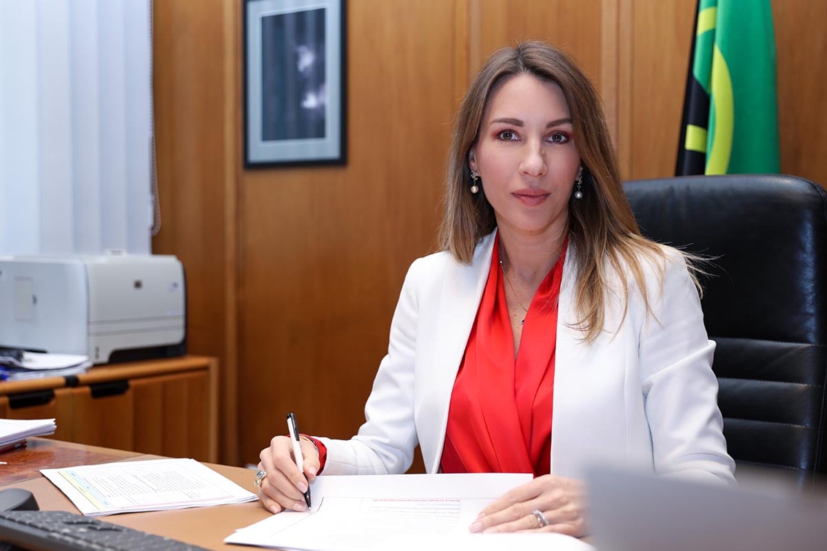 وزيرة التعدين والطاقة الصربية دوبرافكا دجيدوفيتش هاندانوفيتش
