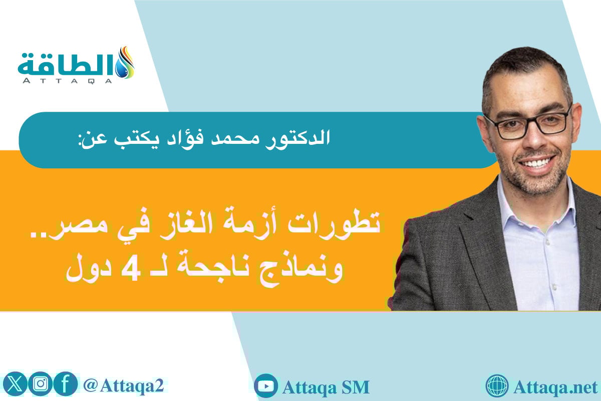 الدكتور محمد فؤاد يكتب عن أزمة الغاز في مصر