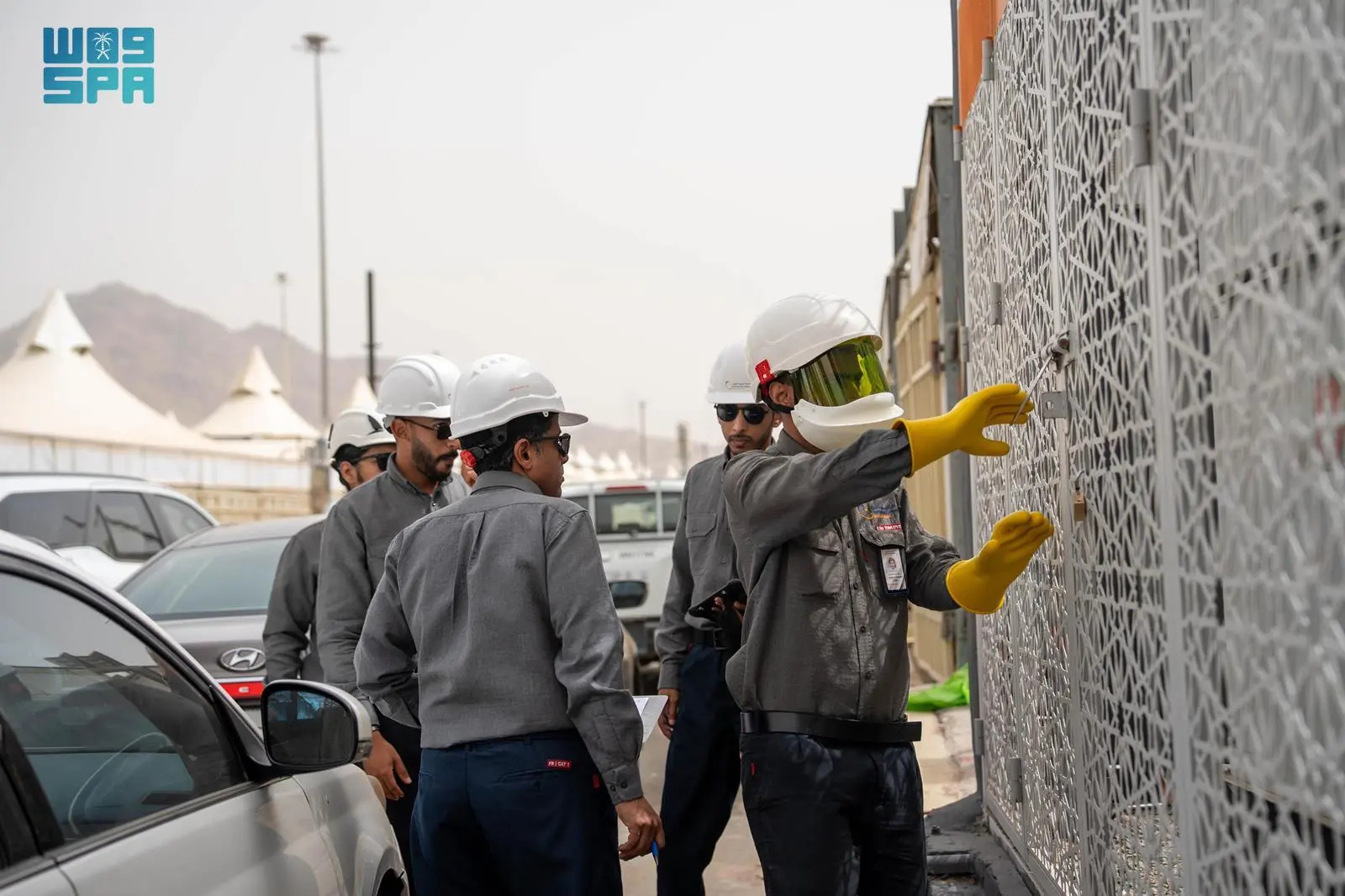 الكهرباء في الحج
