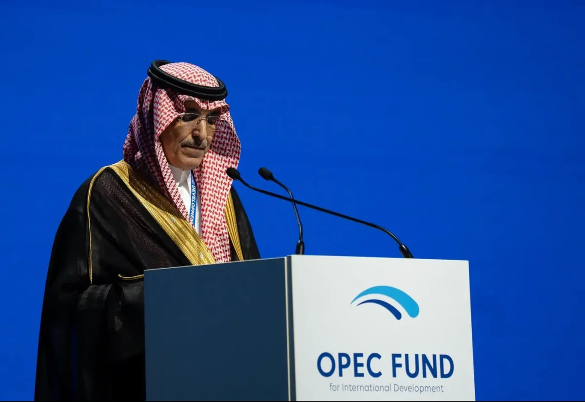 جانب من كلمة وزير المالية السعودي في منتدى صندوق أوبك للتنمية الدولية
