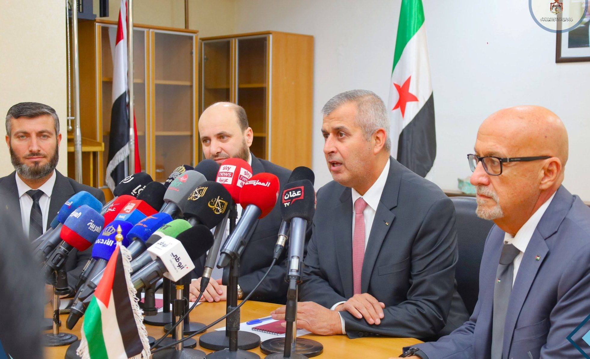 الربط الكهربائي بين الأردن وسوريا