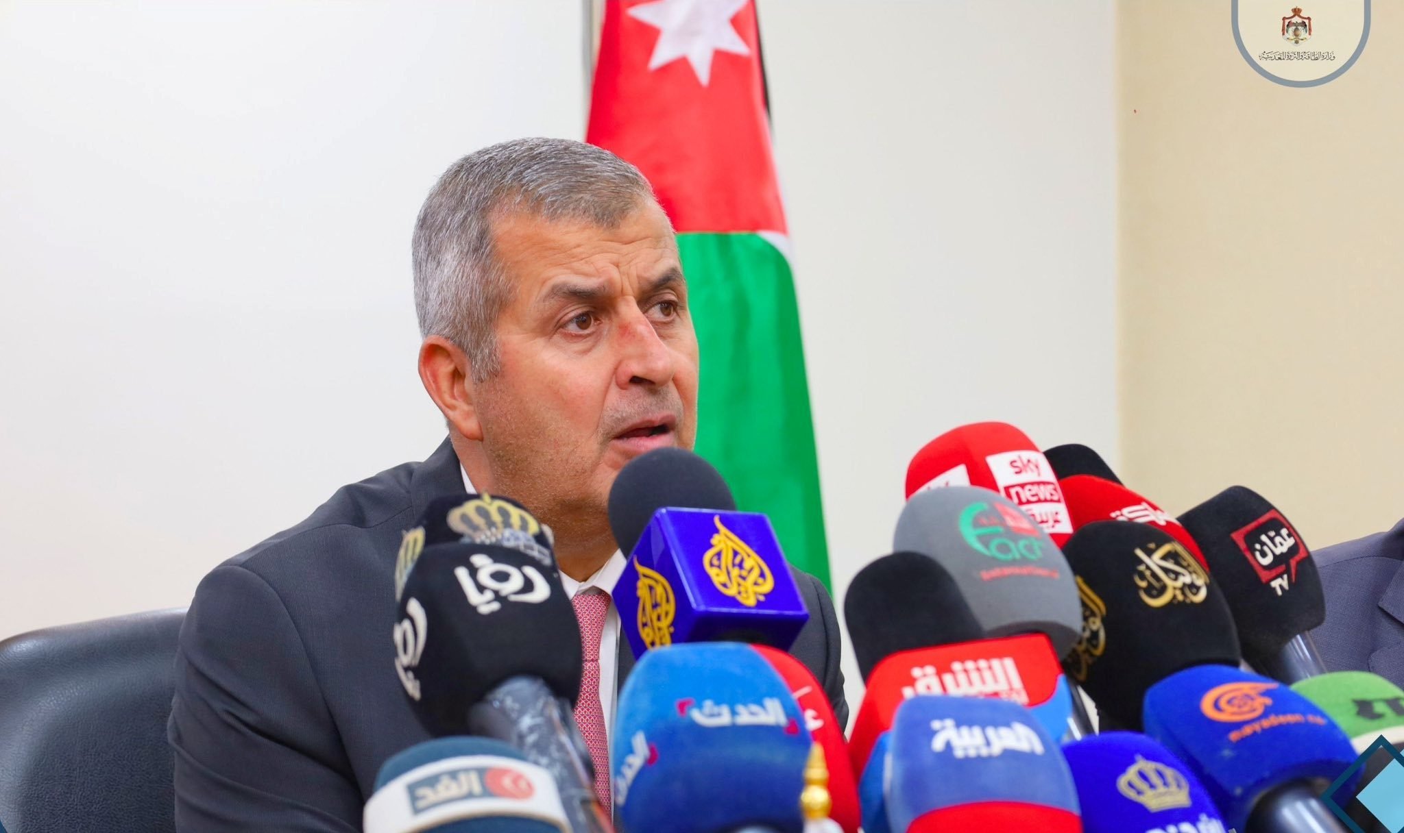 جانب من المباحثات الأردنية السورية-