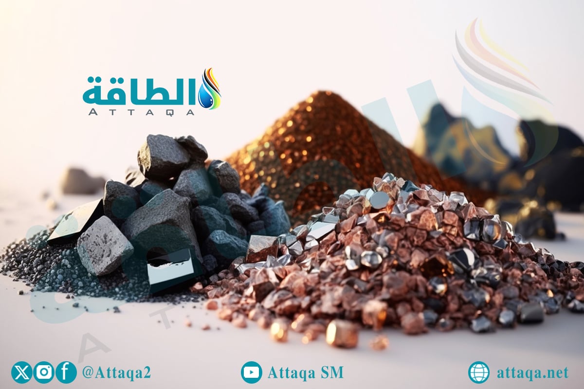 استهلاك المعادن الأرضية النادرة في الشرق الأوسط