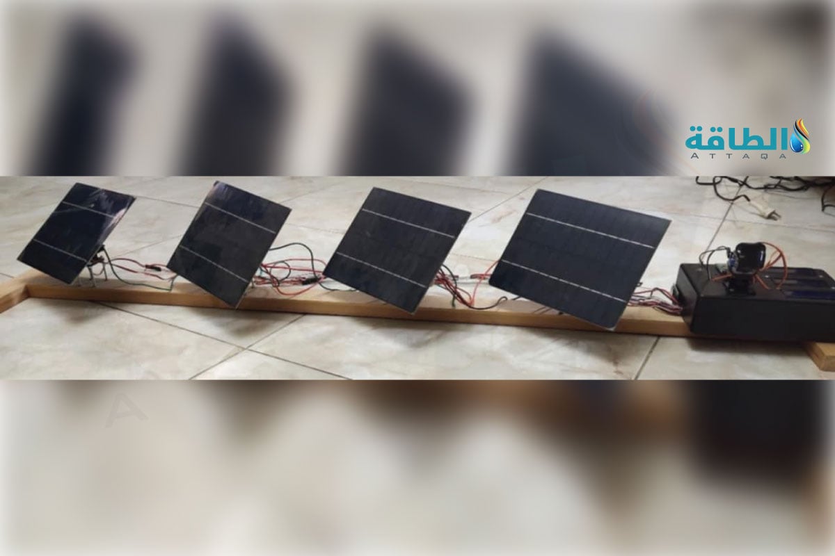 ألواح طاقة شمسية تعمل بنظام تتبع ذكي من تصميم فريق طلابي من كلية الهندسة بجامعة حلوان