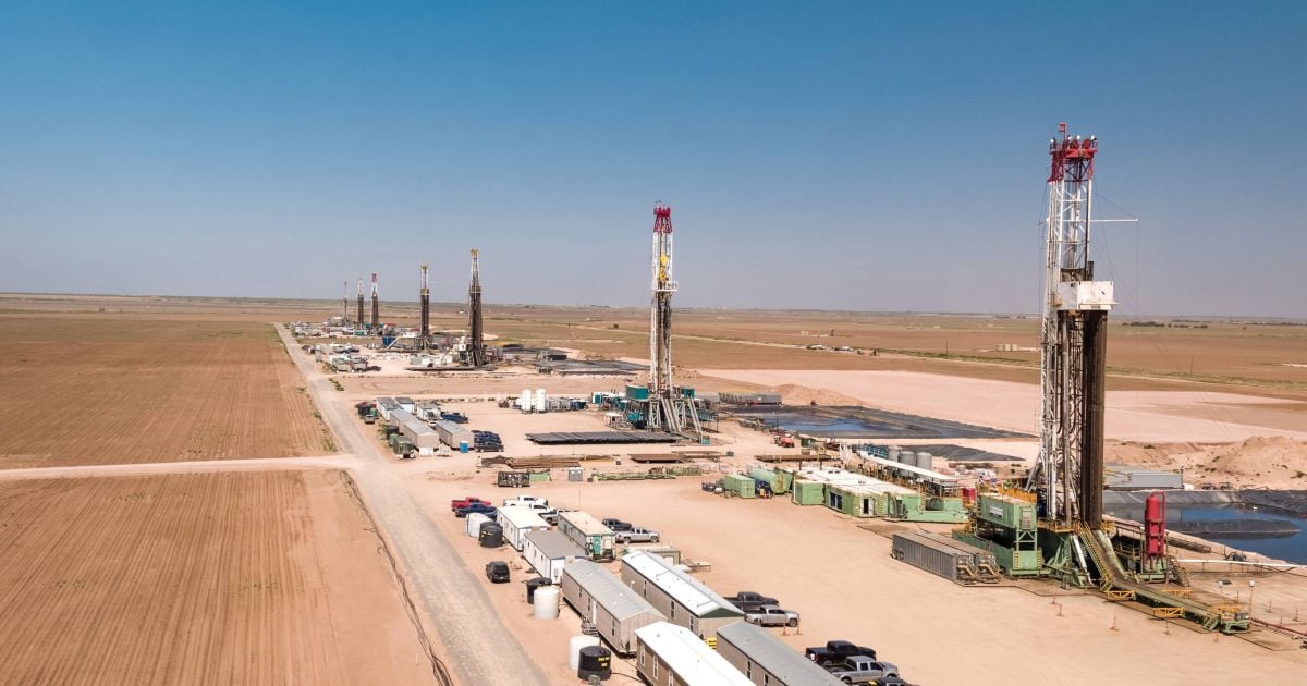 حقل نفط في حوض برميان