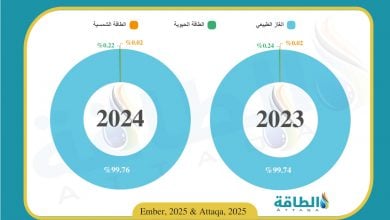 Photo of الغاز يهيمن على مزيج الكهرباء في قطر بأكثر من 99% (إنفوغرافيك)