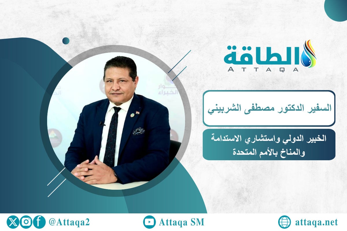 الخبير الدولي واستشاري الاستدامة والمناخ بالأمم المتحدة، السفير الدكتور مصطفى الشربيني
