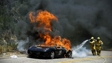Photo of فرق الإطفاء تطالب بحظر السيارات الكهربائية في هذه الحالة
