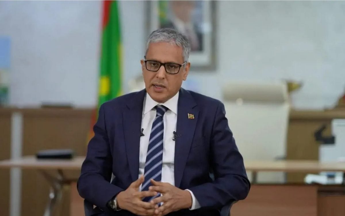 وزير النفط والطاقة الموريتاني محمد ولد خالد