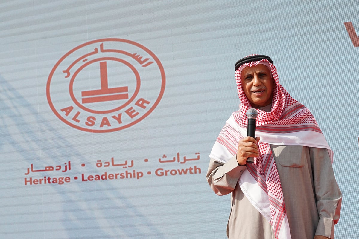 الرئيس التنفيذي لمجموعة الساير مبارك ناصر الساير