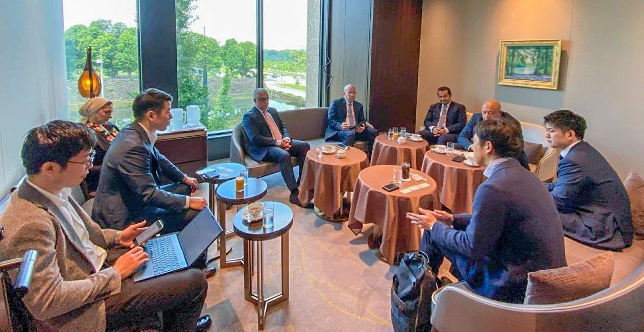 جانب من توقيع الاتفاقيات بين مصر واليابان