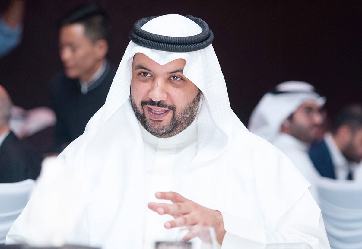 رئيس مجلس إدارة شركة أكشن إنرجي الشيخ مبارك العبد الله المبارك الصباح