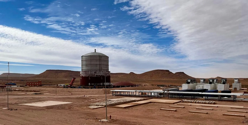 مشروع الغاز المسال في حقل تندرارة المغربي