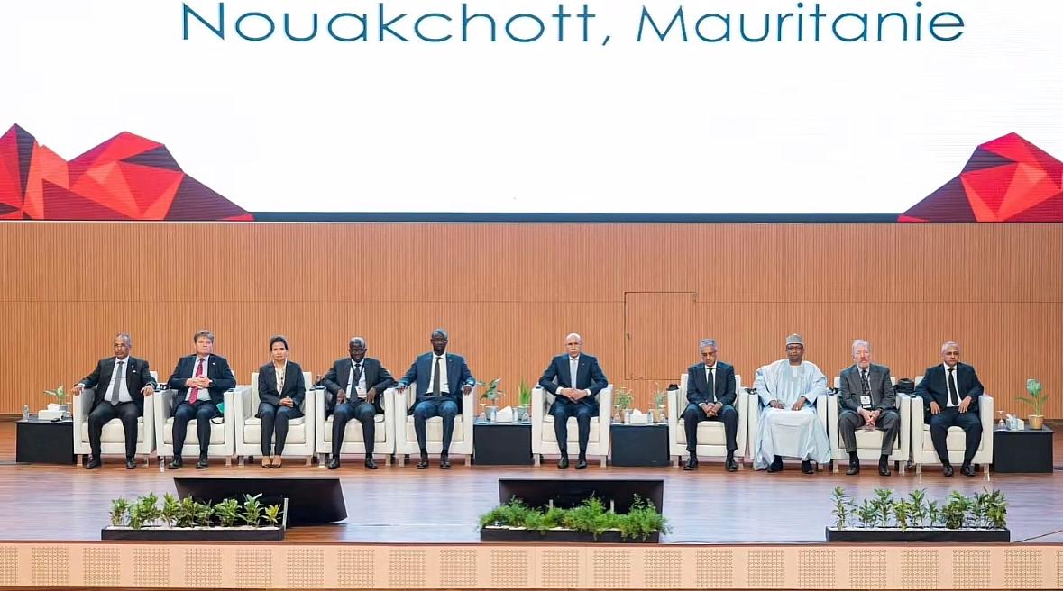 وزير الطاقة المغربية خلال مشاركتها في مؤتمر موريتانيد 2025