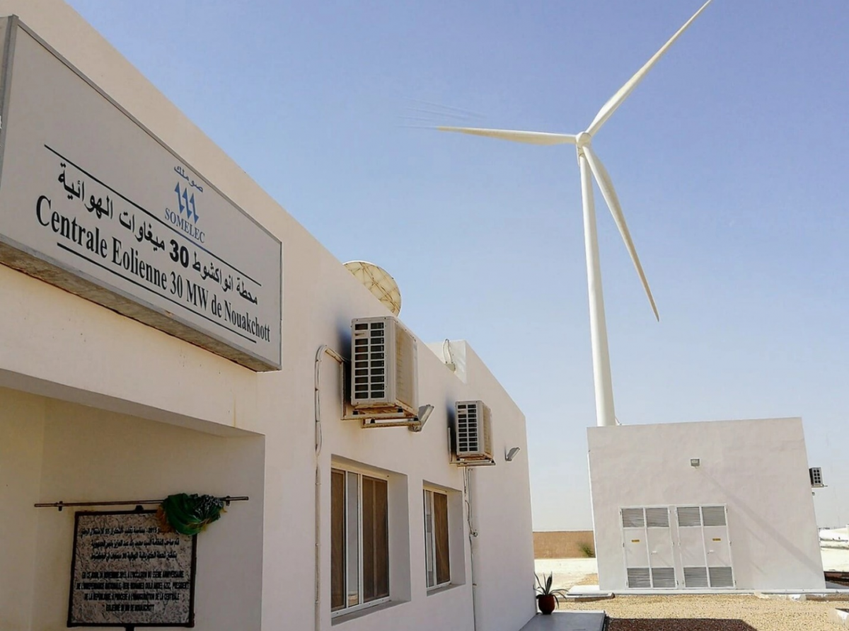 محطة نواكشوط لطاقة الرياح