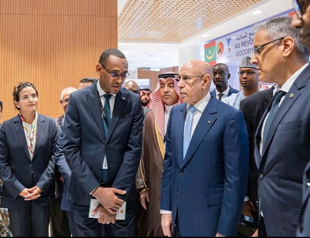 وزير الطاقة المغربية خلال مشاركتها في مؤتمر موريتانيد 2025
