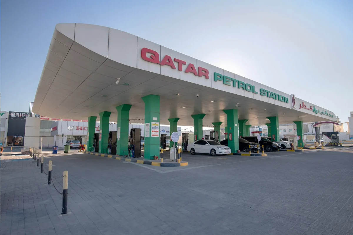 محطة وقود في قطر