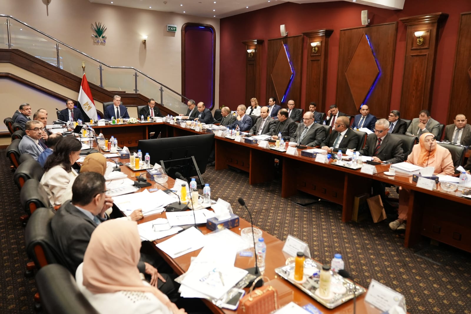 من أعمال الجمعية العامة لشركة إيجاس- الصورة من وزارة البترول