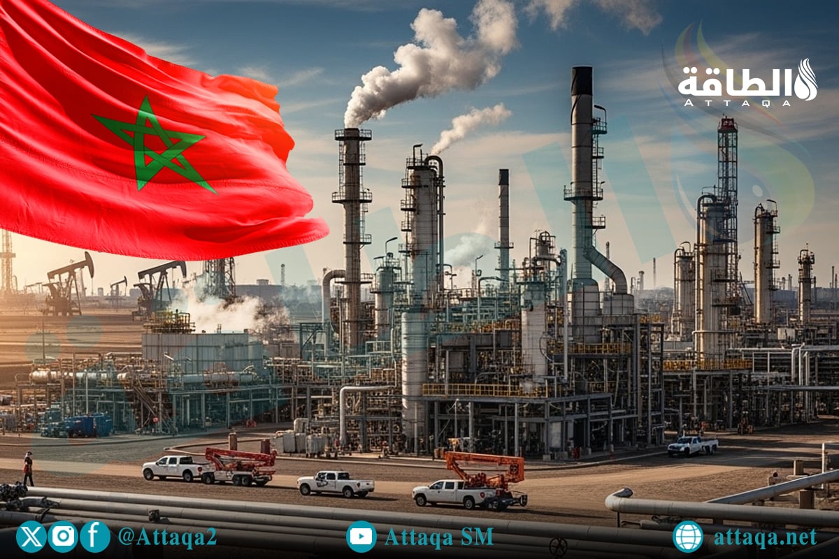 إنتاج الغاز المغربي