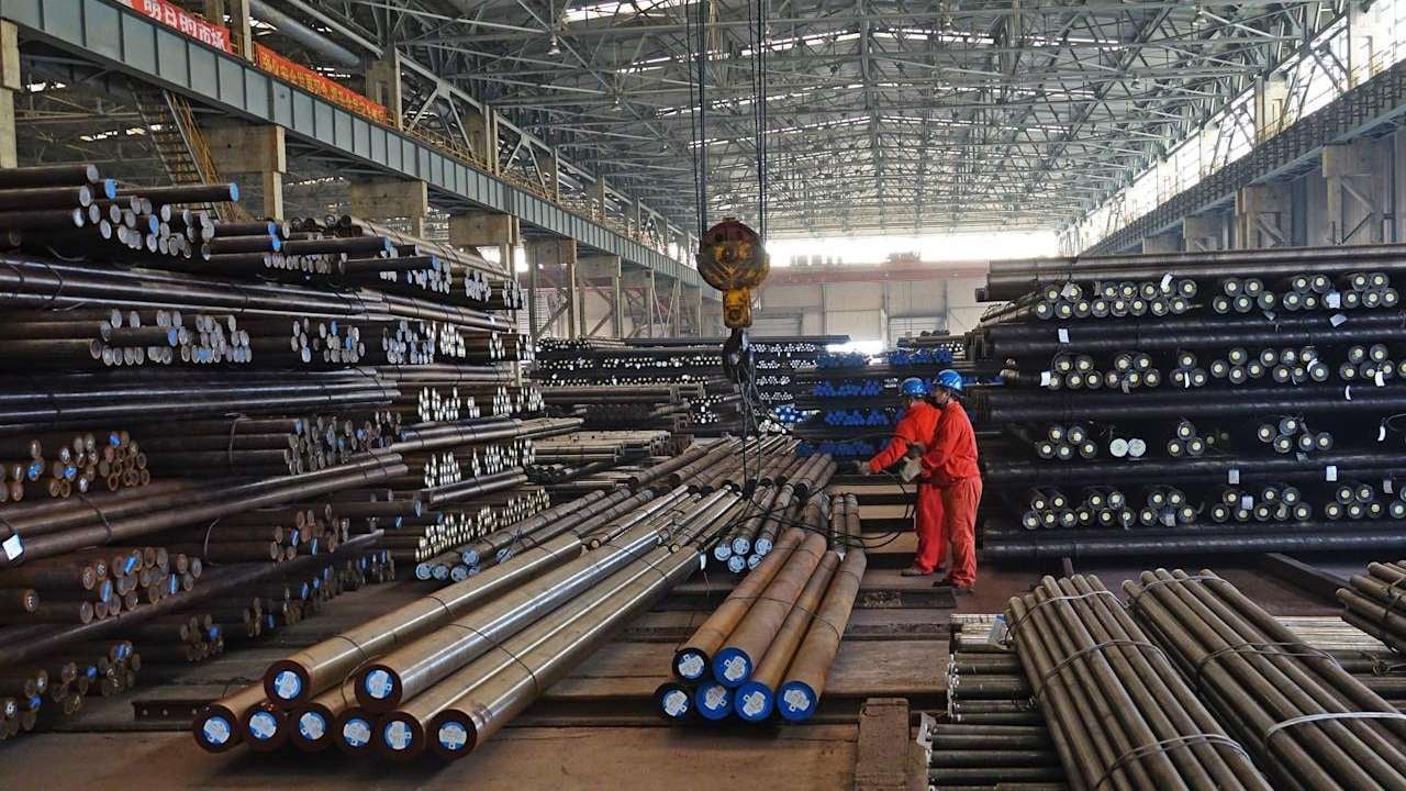 استهلاك الصلب في الصين والعالم