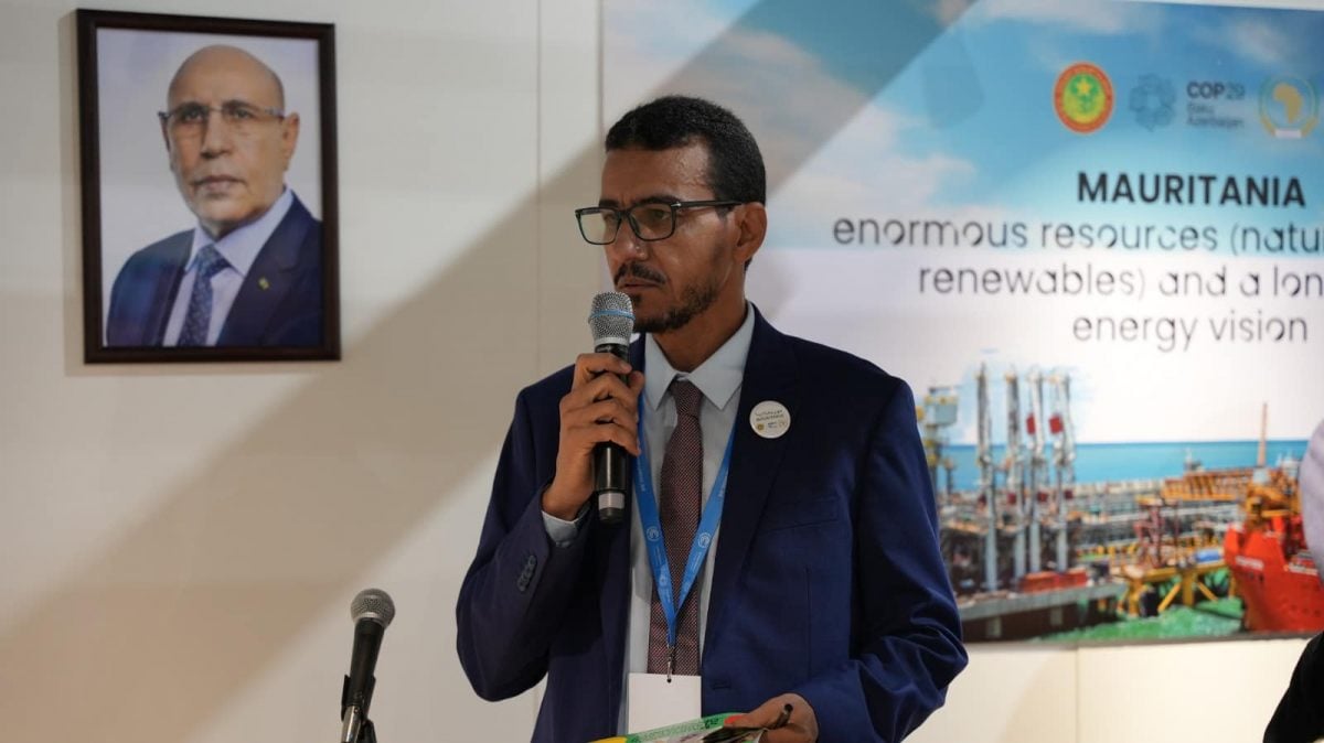 مستشار وزير الطاقة الموريتاني أحمد فال