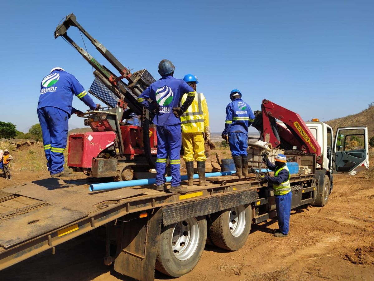 جانب من عمليات تطوير أحد مشروعات المعادن الأرضية النادرة في أفريقيا