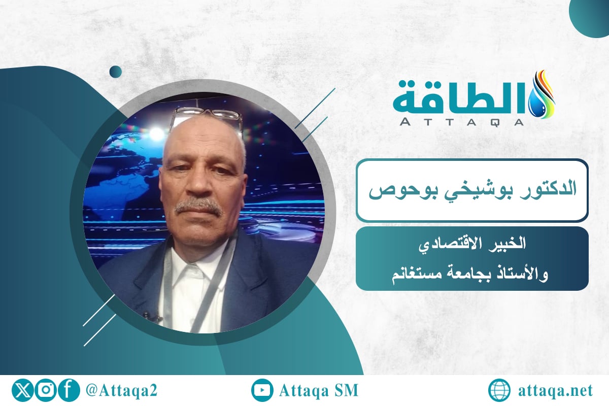 الخبير الاقتصادي والأستاذ بجامعة مستغانم الدكتور بوشيخي بوحوص