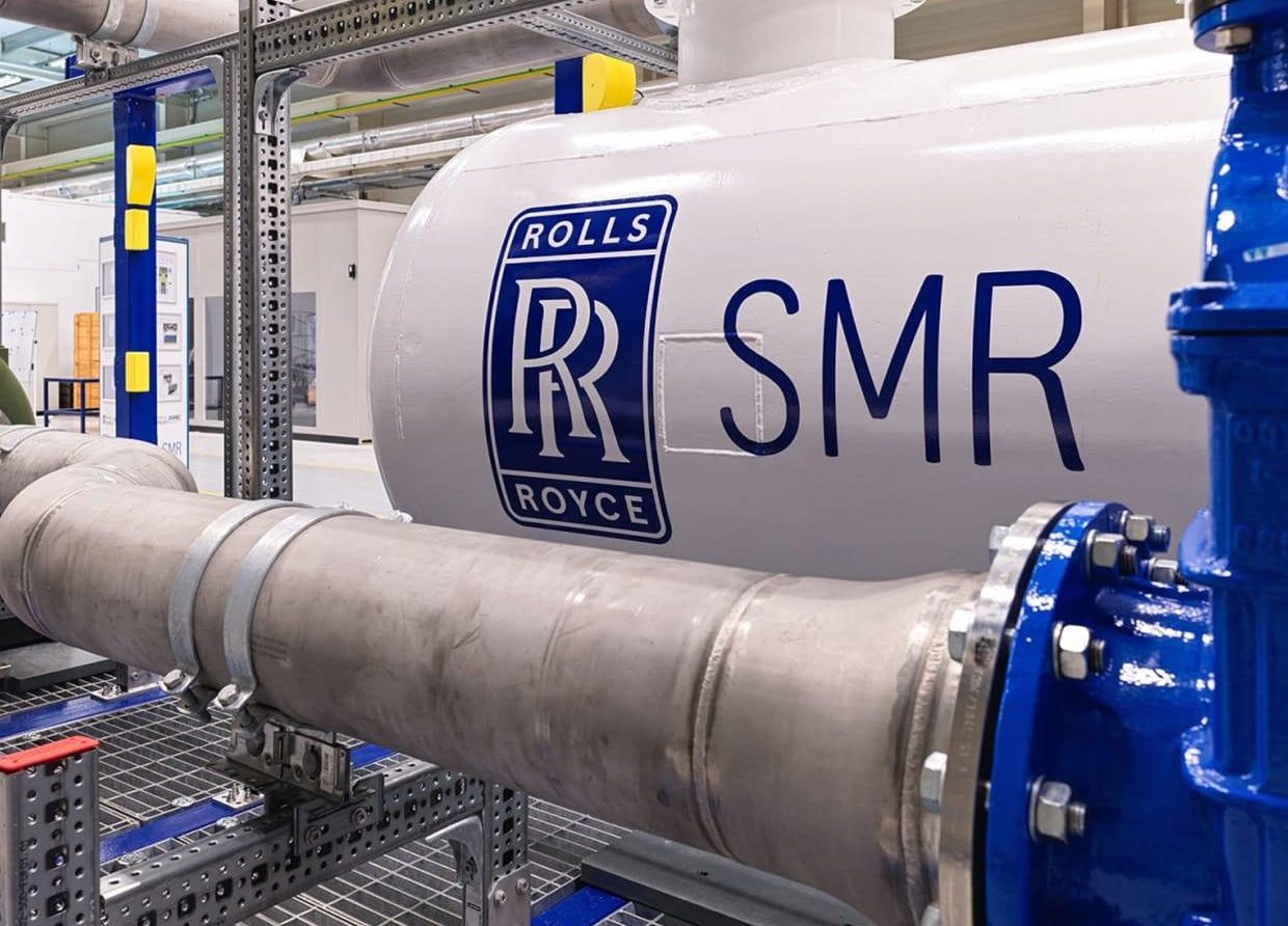 مفاعل معياري صغير يحمل علامة رولز رويس