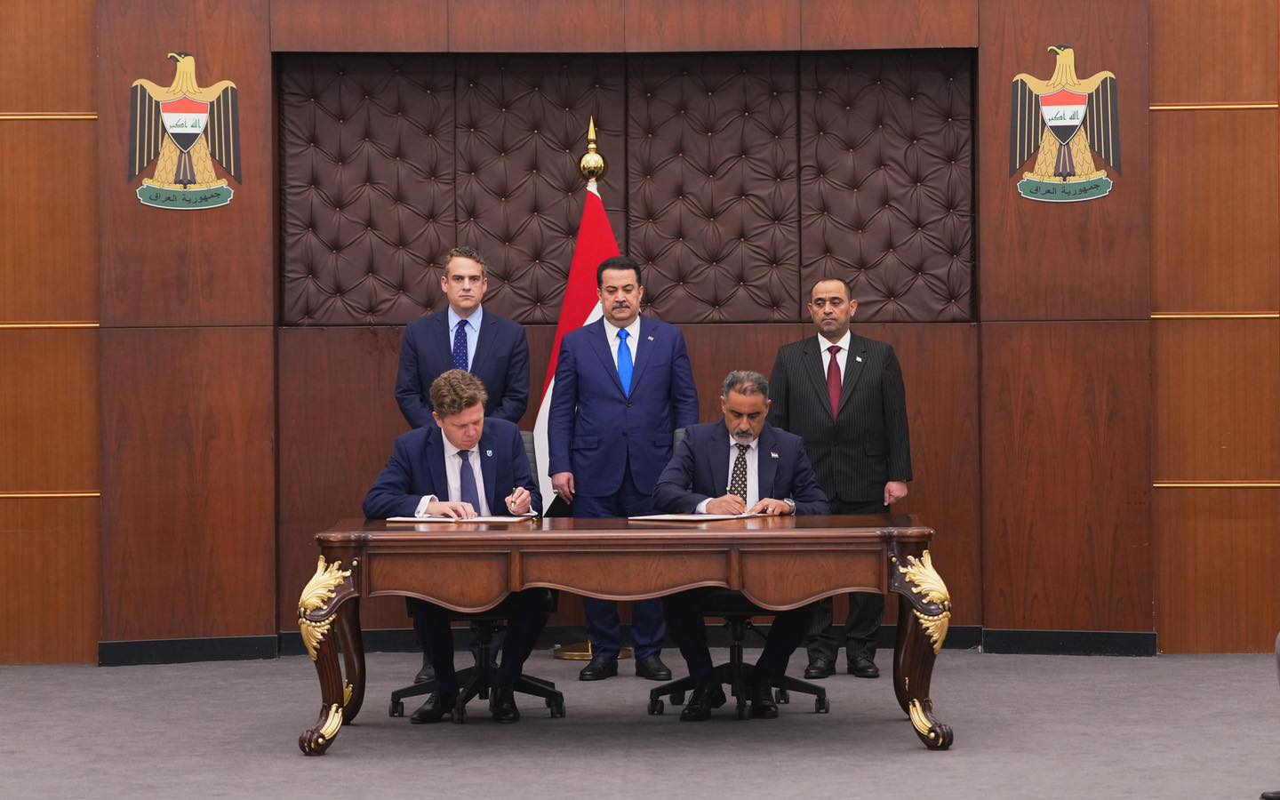 منصة الغاز المسال في العراق