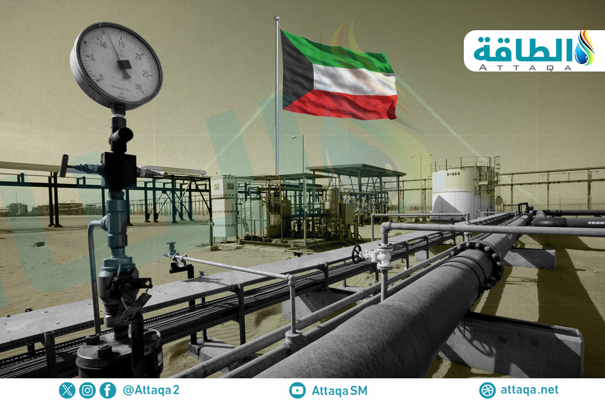 إنتاج الكويت من الغاز