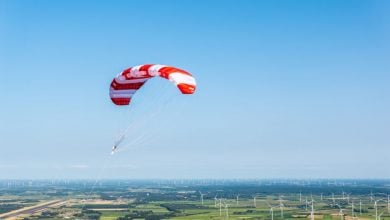 Photo of طاقة الرياح المحمولة جوًا.. توربينات طائرة توفر 90% من استهلاك المواد الخام