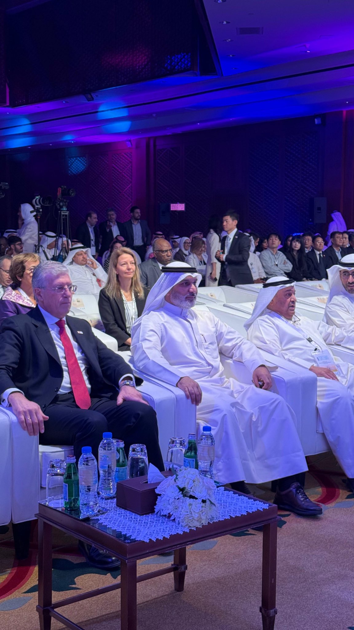جانب من مشاركة الغيص في في "منتدى الشباب الثامن للطاقة". الصورة من أوبك