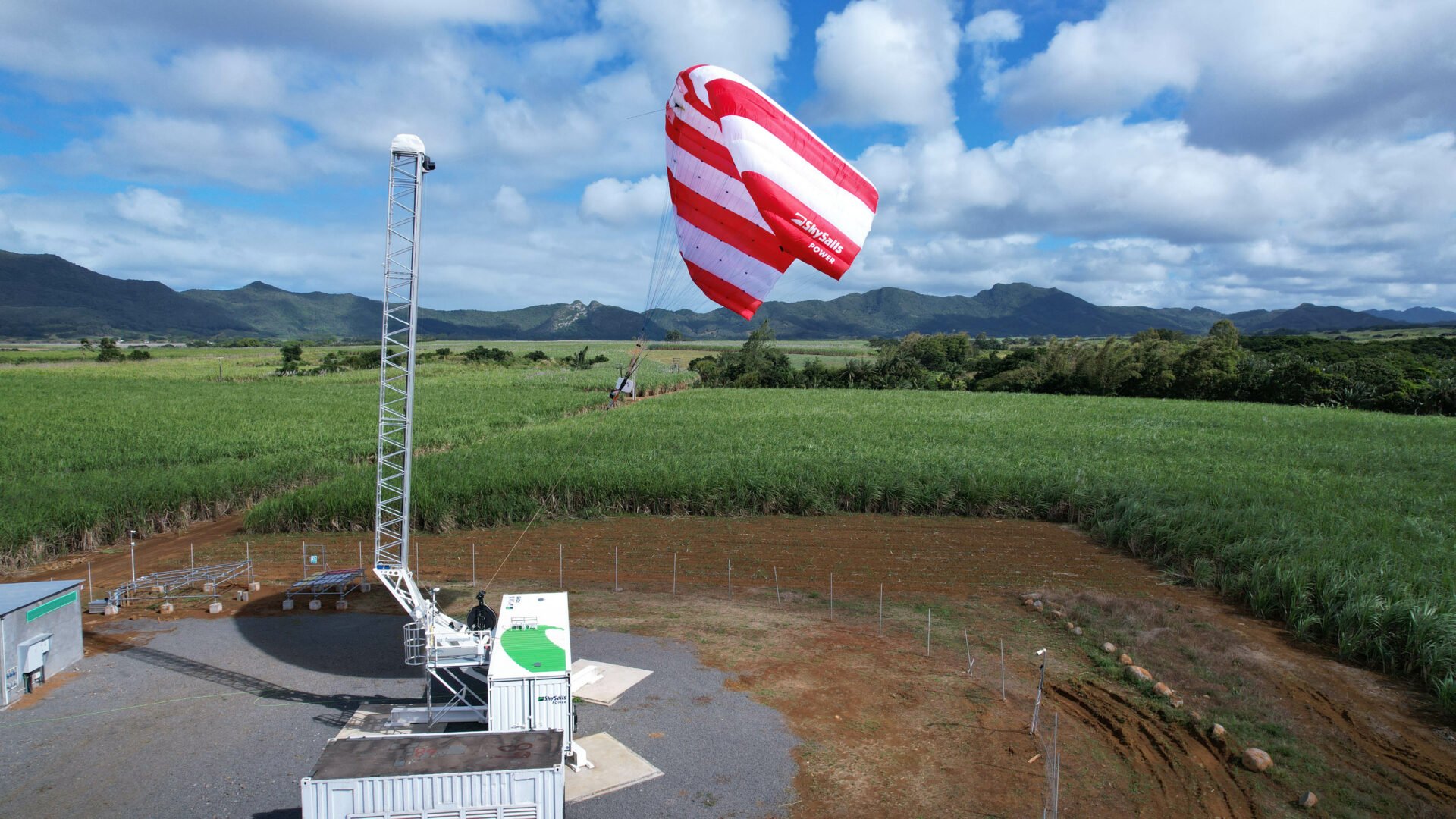 طاقة الرياح المحمولة جوًا في جزيرة موريشيوس