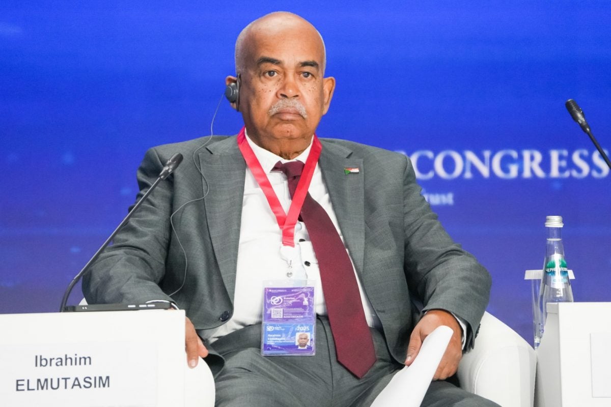جانب من مشاركة وزير الطاقة السوداني في أسبوع الطاقة الروسي