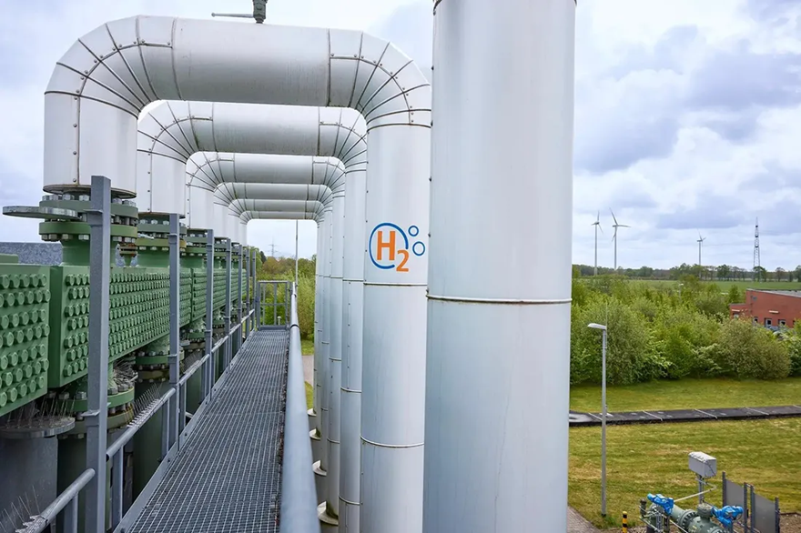 خطوط أنابيب نقل الهيدروجين في ألمانيا